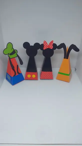Kit Caixa Turma do Mickey