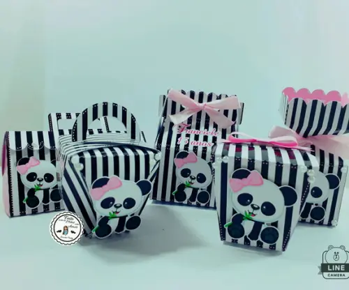 Kit Caixa Panda