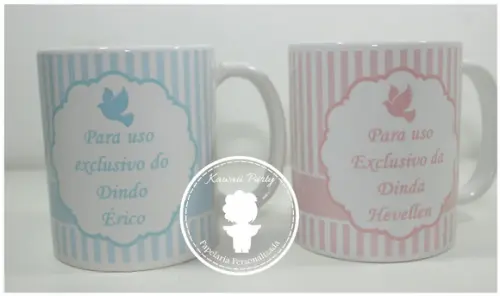 Kit Caneca Batizado