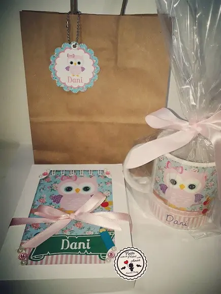 Kit caneca e bloquinho anotações