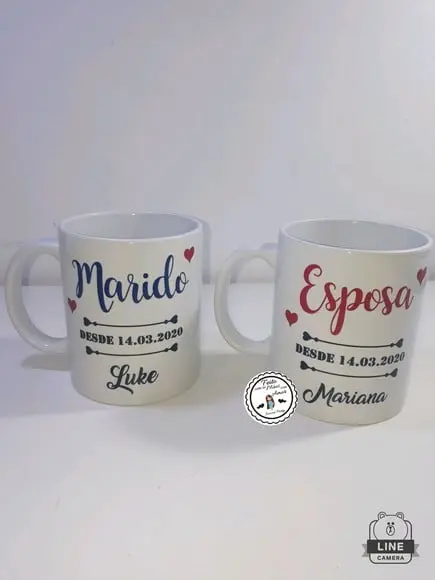 Kit Caneca Marido e Esposa