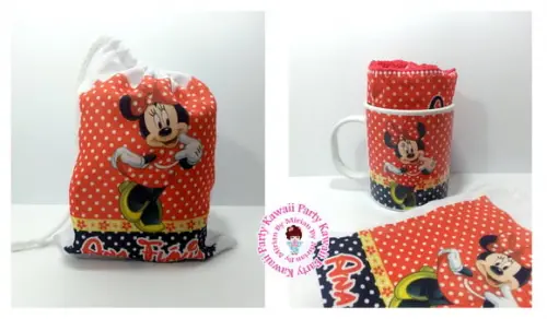Kit caneca plastica personaliazda