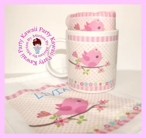 Kit caneca plastica jardim