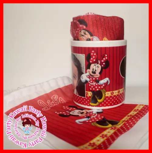 Kit caneca personalizada Minnie