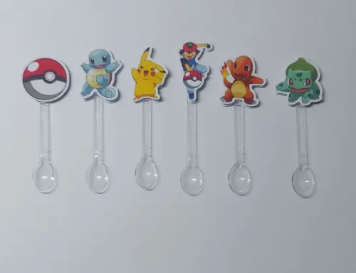 Kit Colher Pokemon 40 Unidades