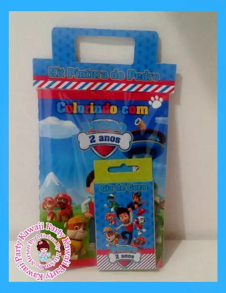 Kit colorir Patrulha canina