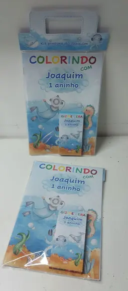 Kit Colorir Fundo do Mar