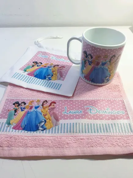 Kit Escolar Princesas