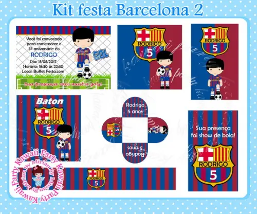 Kit festa Barcelona 2