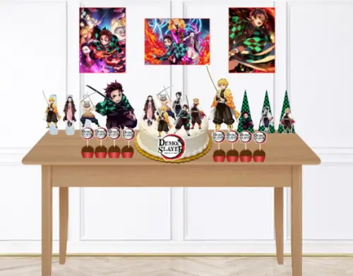 Kit Festa em Casa Demon Slayer