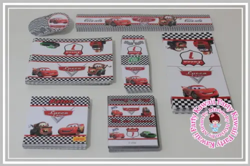 Kit festa impresso carros