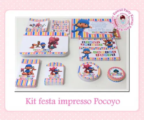 Kit festa simples Pocoyo