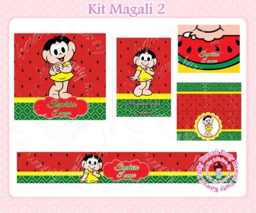 Kit festa simples melancia