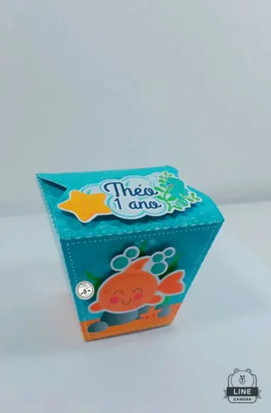 Kit Fundo do Mar 50 Itens