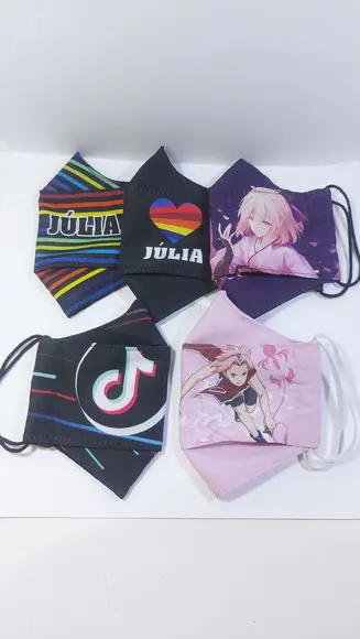 Kit máscaras 3d personalizado