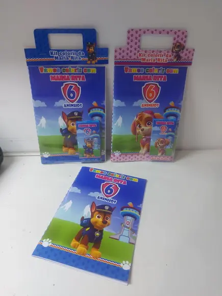 Kit Pintura Patrulha Canina