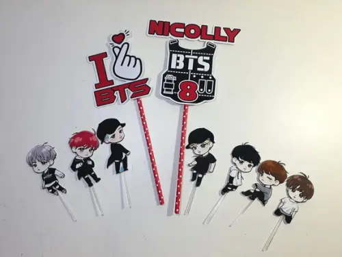 Kit Só 1 Bolinho - Bts