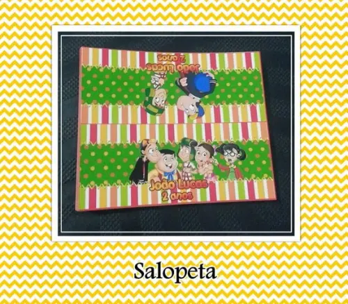 Lapela fecha saquinho personalizada