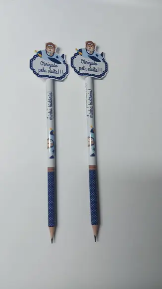 Lapis Personalizado Urso Aviador