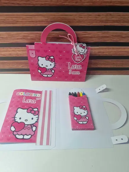 Maletinha Pintura Hello Kitty