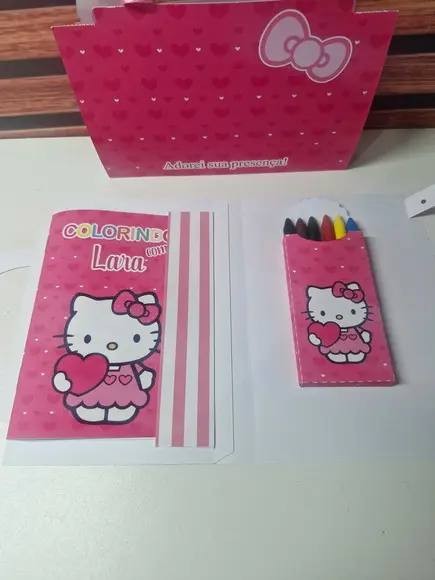 Maletinha Pintura Hello Kitty