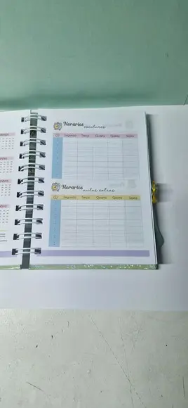 Mini Agenda Planejamento Escolar