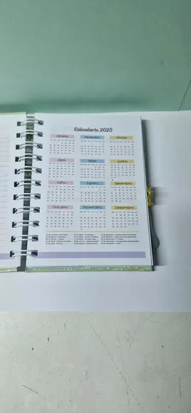 Mini Agenda Planejamento Escolar