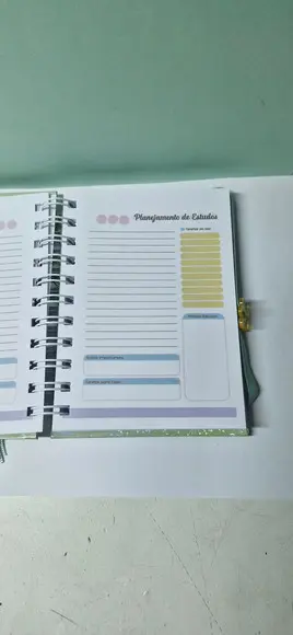 Mini Agenda Planejamento Escolar