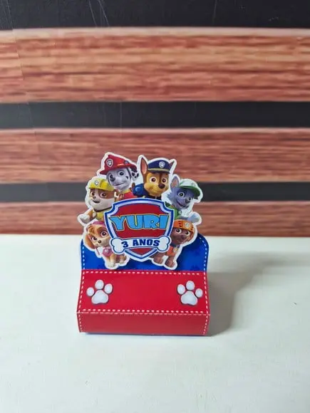 Porta Chocolate Patrulha Canina