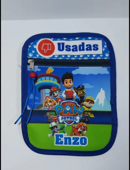 Porta máscaras patrulha canina