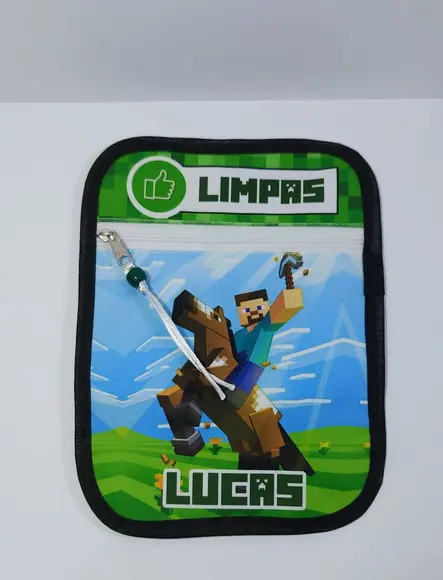 Porta máscaras minecraft
