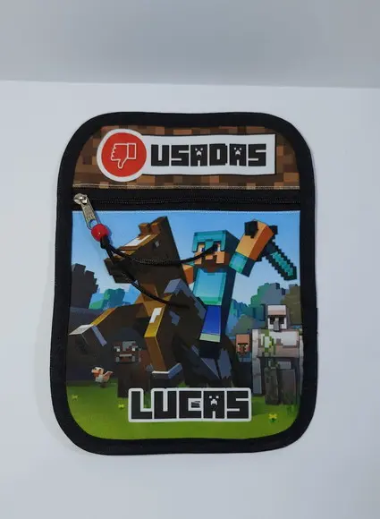 Porta máscaras minecraft