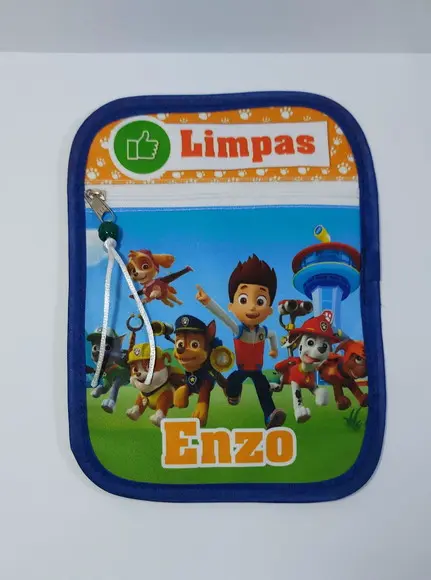 Porta máscaras patrulha canina