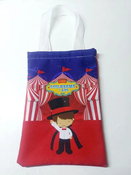 Sacolinha Personalizada Circo