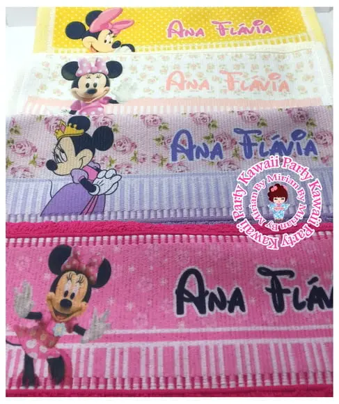 Toalhinha Lavabinho Personalizada