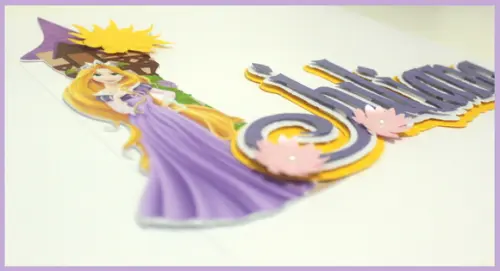 Topper cake Rapunzel