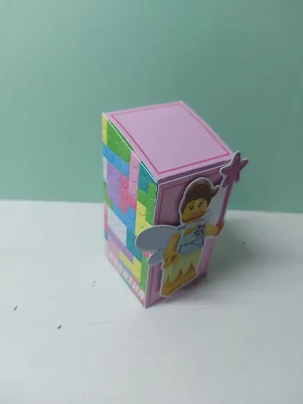 20 Caixas Lego Rosa