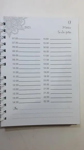 Agenda Flor de Lotus