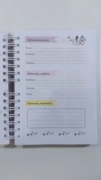 Agenda Harry Potter