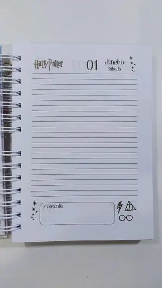 Agenda Harry Potter