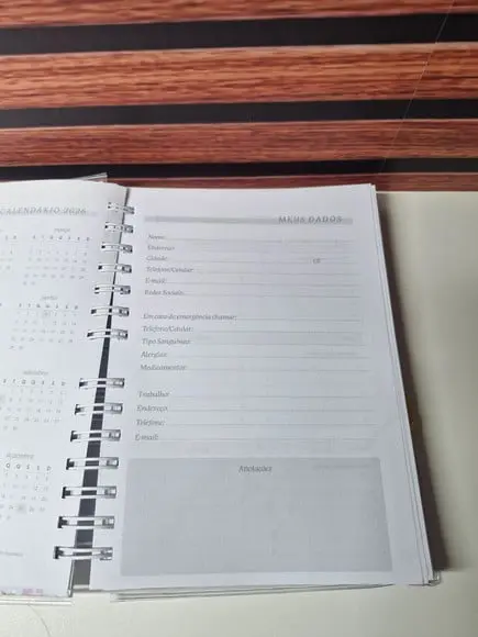 Agenda Personalizada 2026