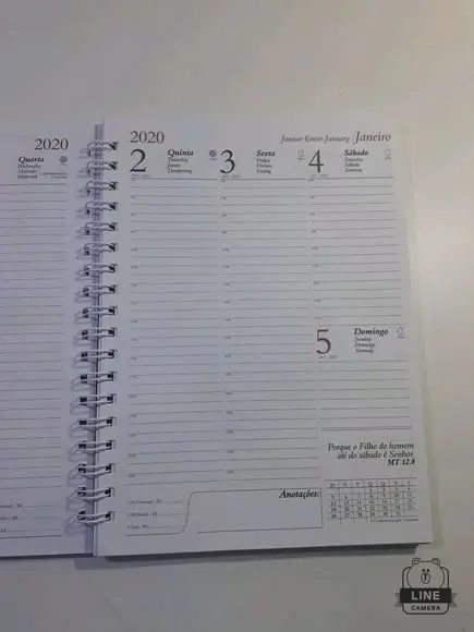 Agenda semanal psicologia 2022