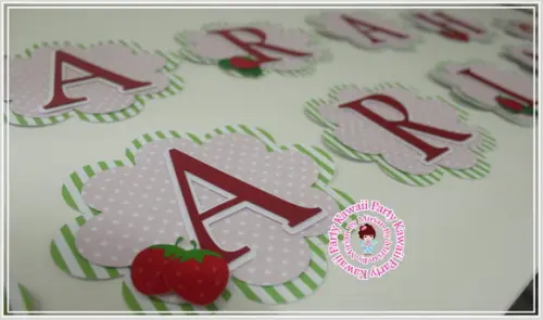 Bandeirolas Moranguinho