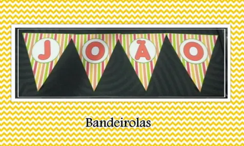 Bandeirolas personalizadas