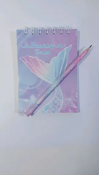 Bloquinho Personalizado Sereia