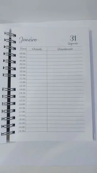 Caderno Agendamentos Dentista