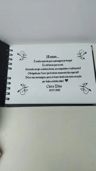 Caderno Assinaturas Harry Potter