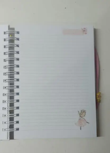 Caderno Bailarina