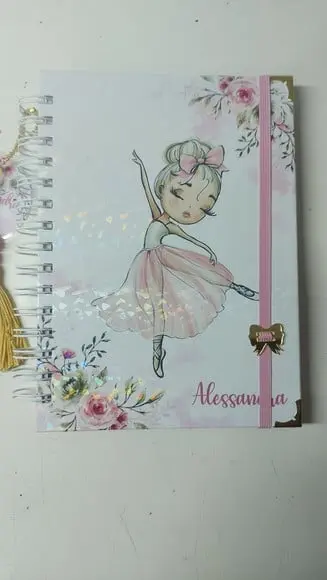 Caderno Bailarina