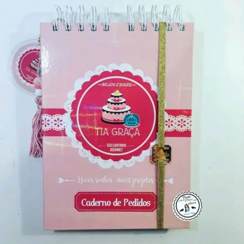 Caderno de Pedidos Personalizado